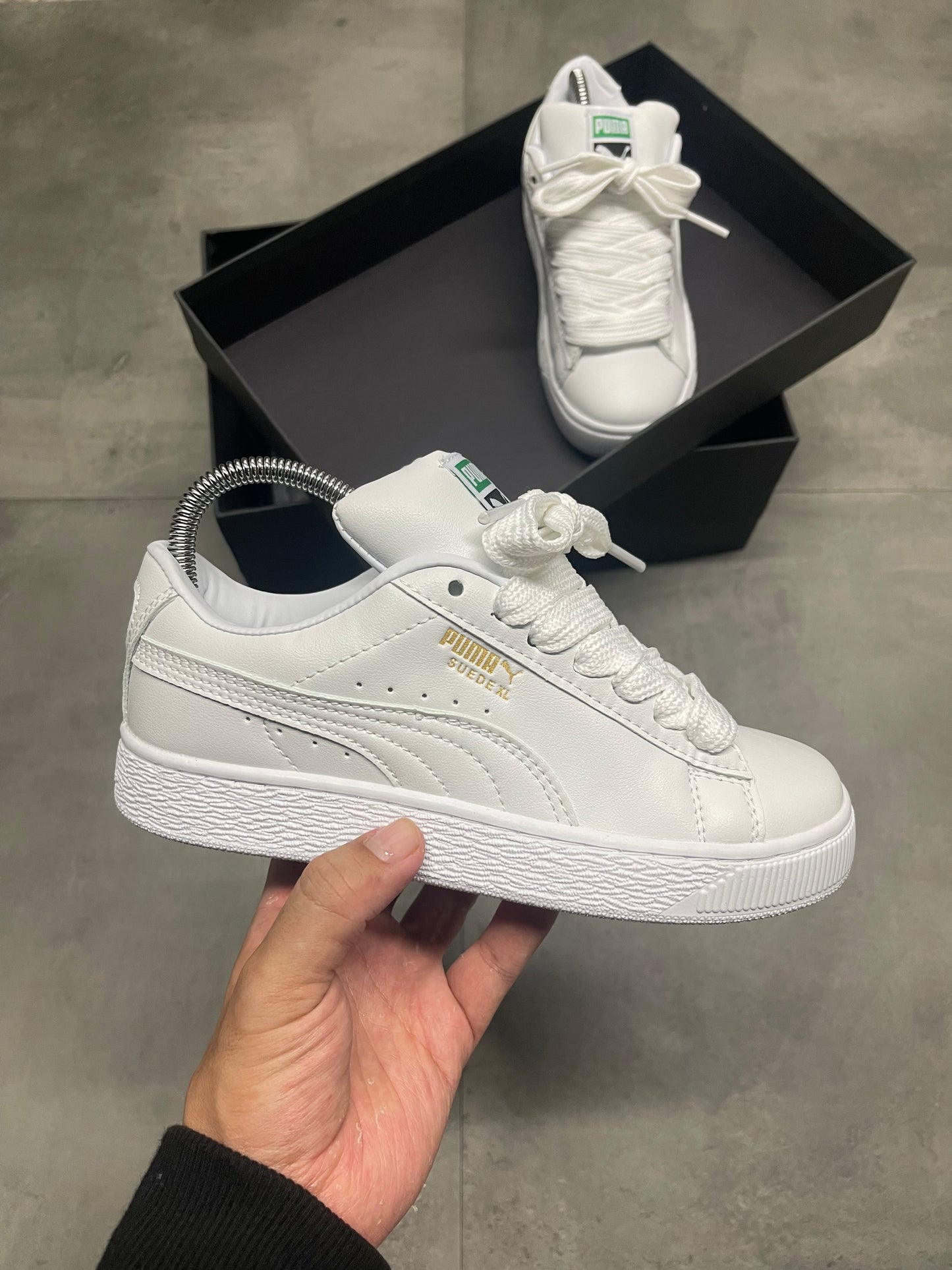 PUMA SUEDE XL BLANCO