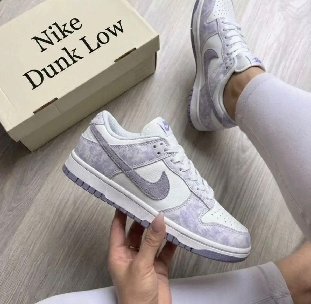 NIKE DUNK BLANCO MORADO