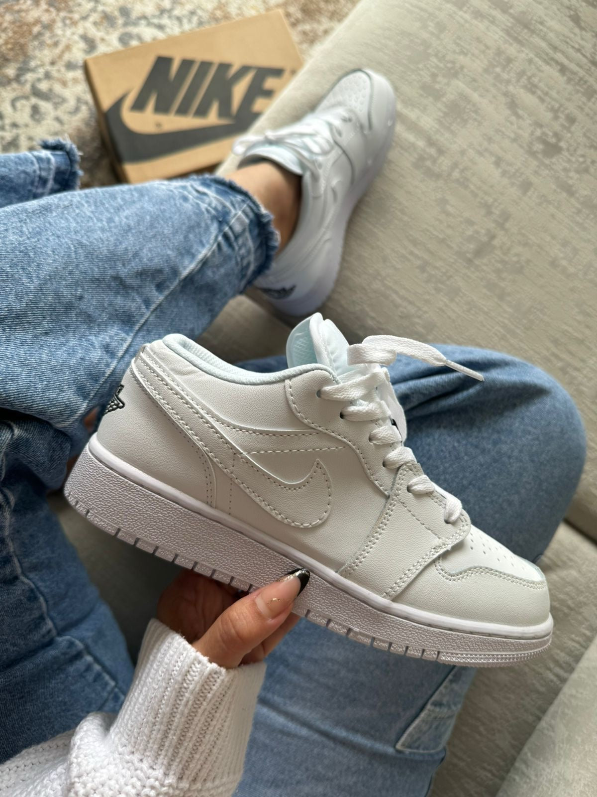 JORDAN RETRO 1 LOW | BLANCO
