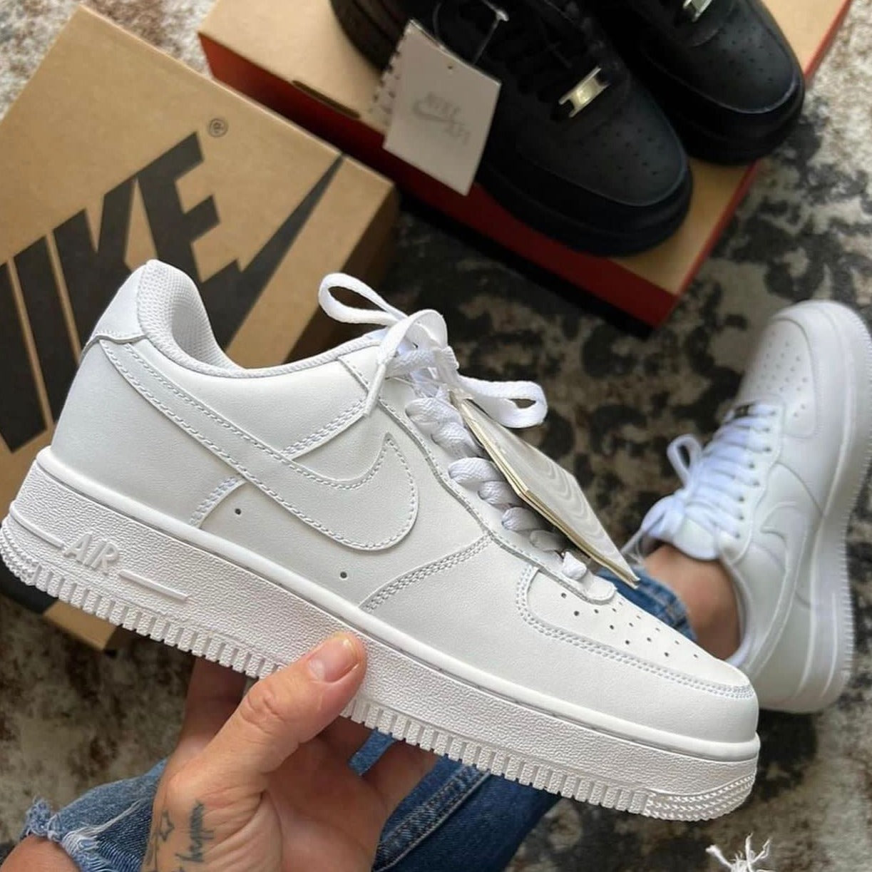 Nike air force one hombre best sale