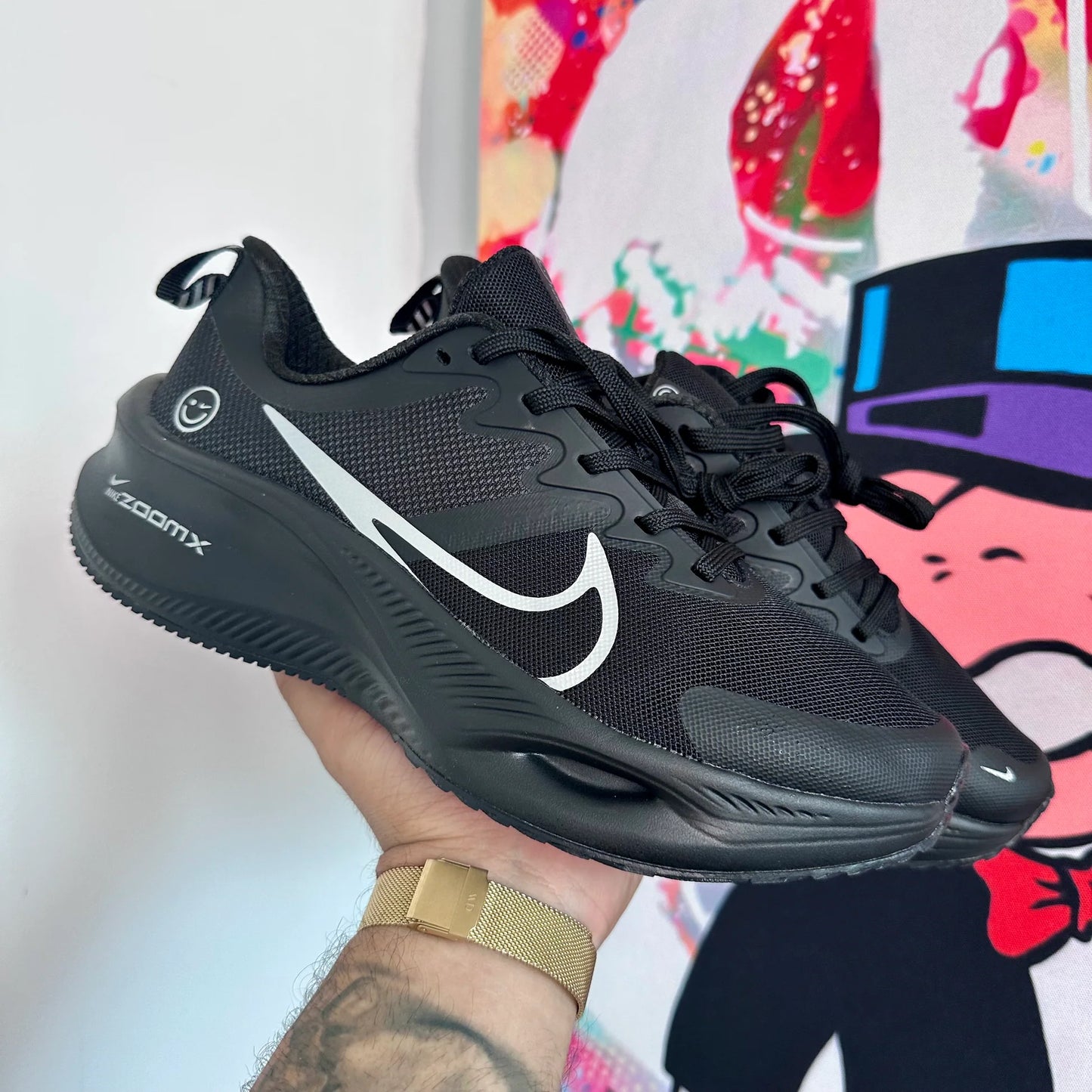 NIKE RUNNING ZOOM NEGRO