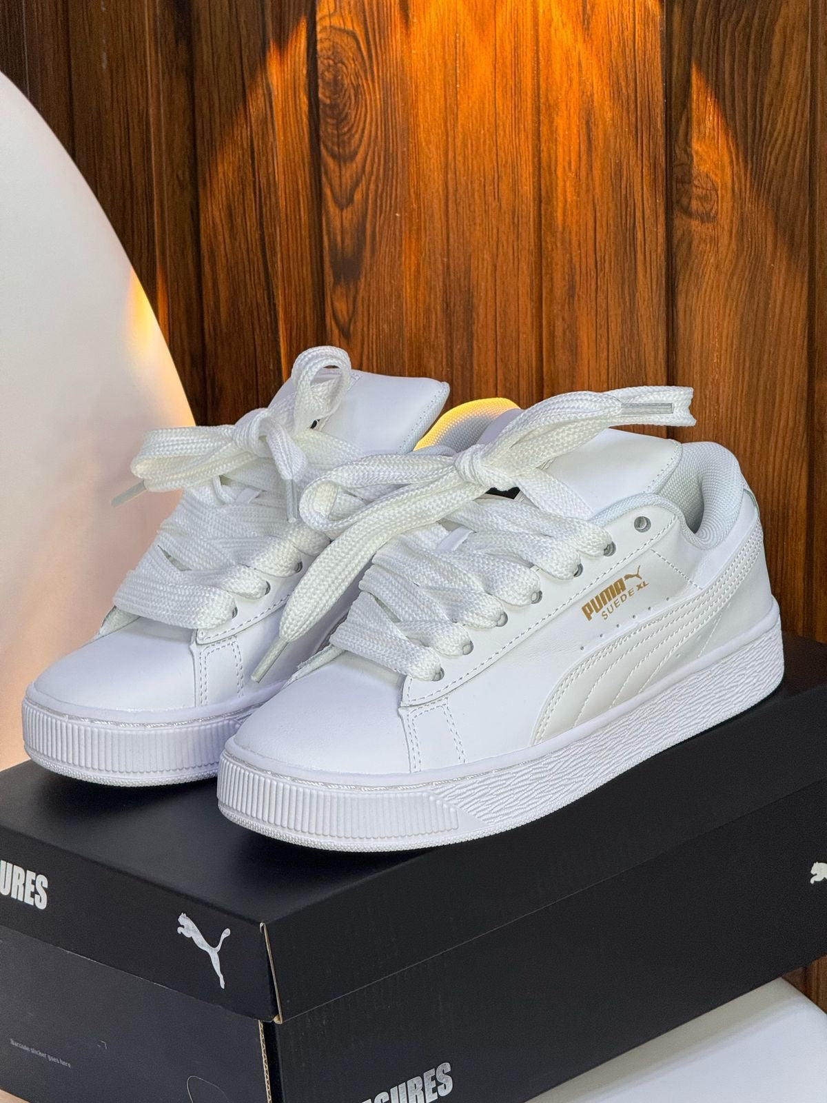 PUMA SUEDE XL BLANCO