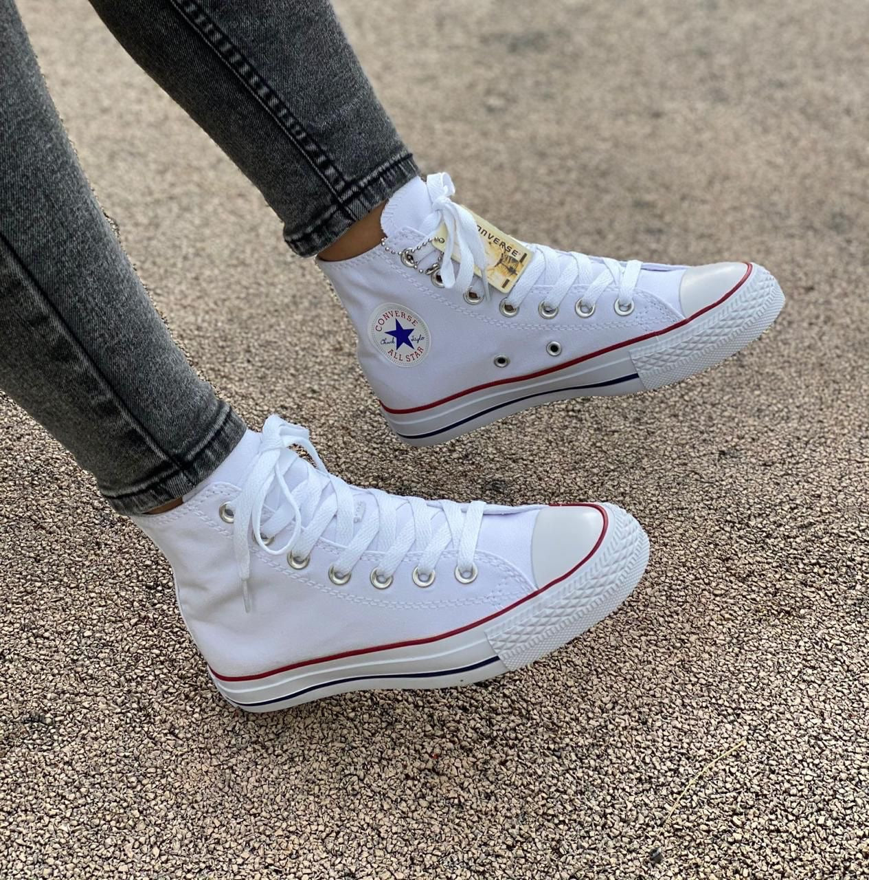 CONVERSE CLÁSICO BOTA BLANCO