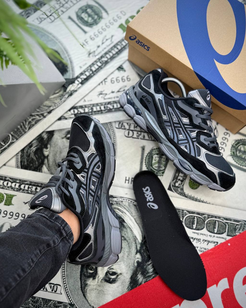 ASICS GEL NEGRO