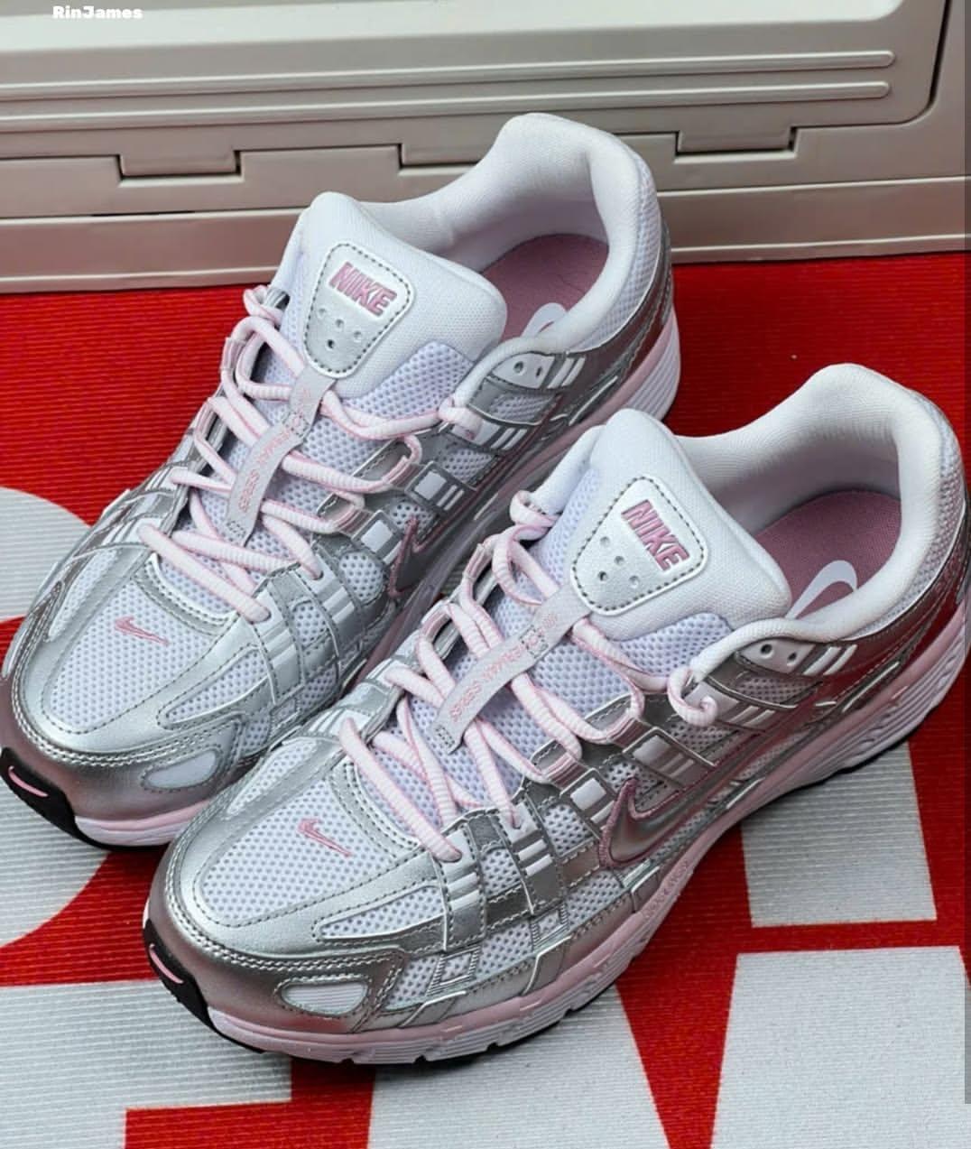 NIKE P6000 GRIS ROSADA