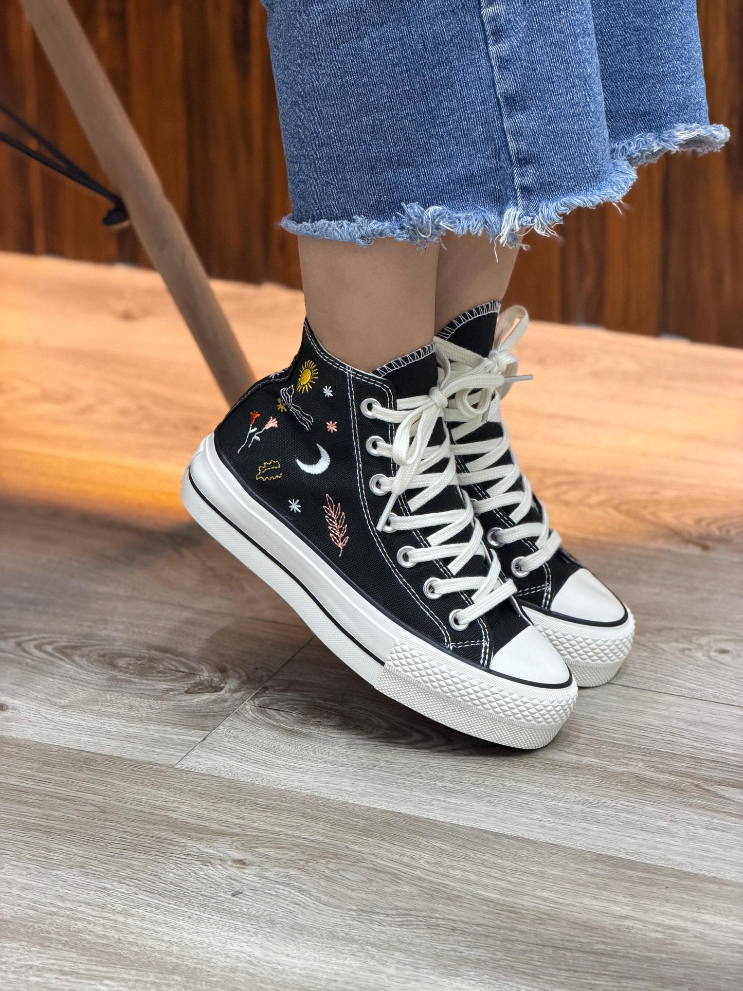 CONVERSE PLATAFORMA | NEGRA