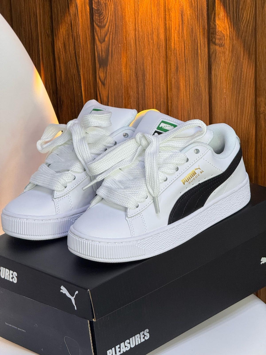PUMA SUEDE XL | BLANCO NEGRO