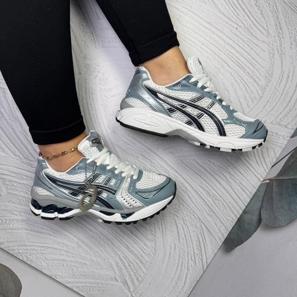 ASICS GEL KAYANO BLANCA VERDE