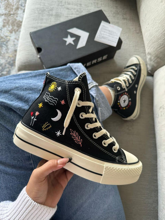 CONVERSE PLATAFORMA | NEGRA