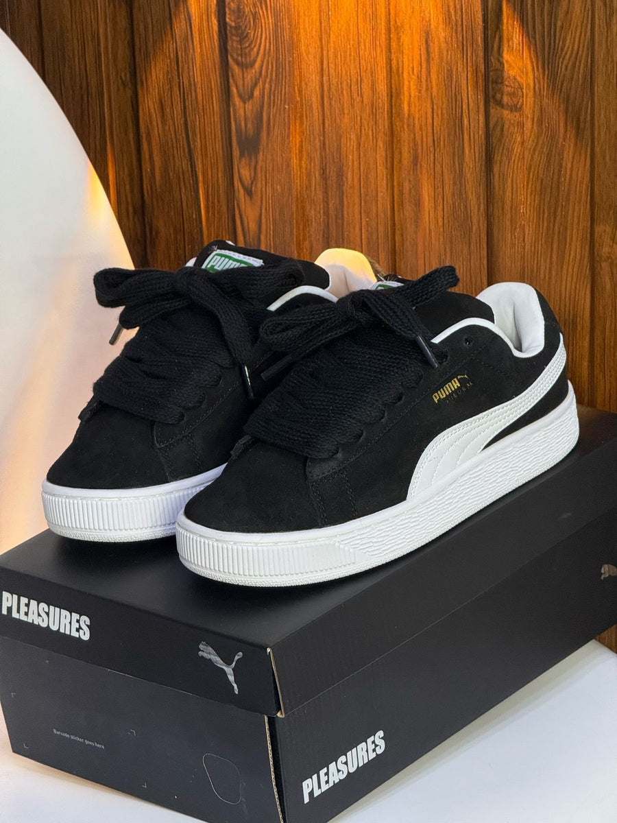 PUMA SUEDE XL | BLANCO NEGRO