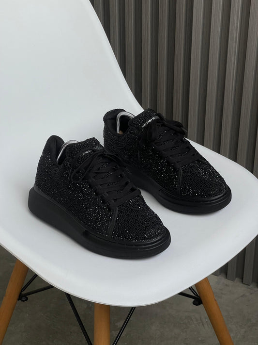 ALEXANDER MCQUEEN NEGRO BRILLANTE