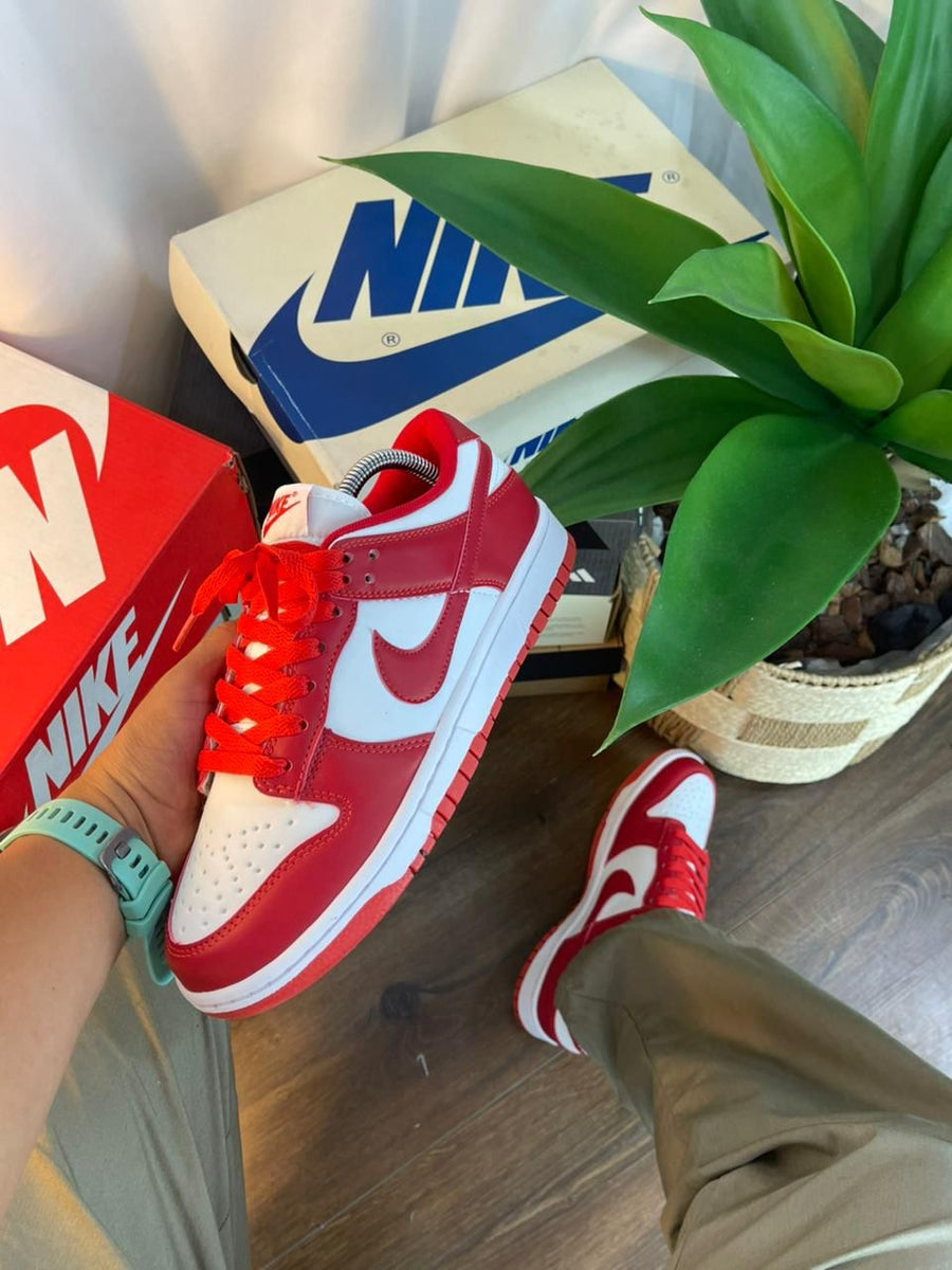 NIKE DUNK ROJO