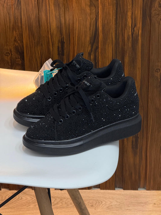 ALEXANDER MCQUEEN NEGRO BRILLANTE