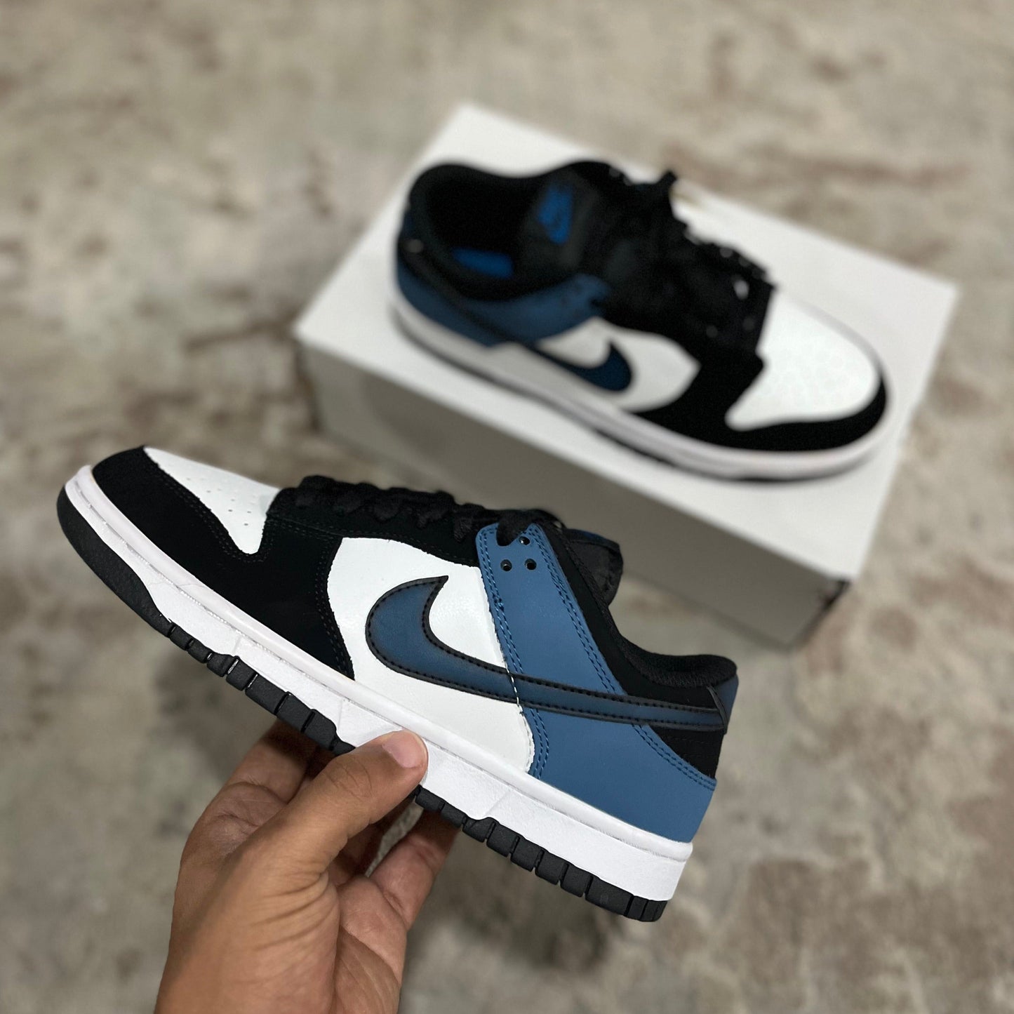 Nike Dunk Azul y Negro | Hombre