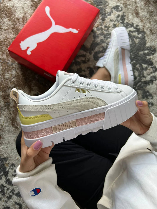 PUMA BLANCA BEIGE