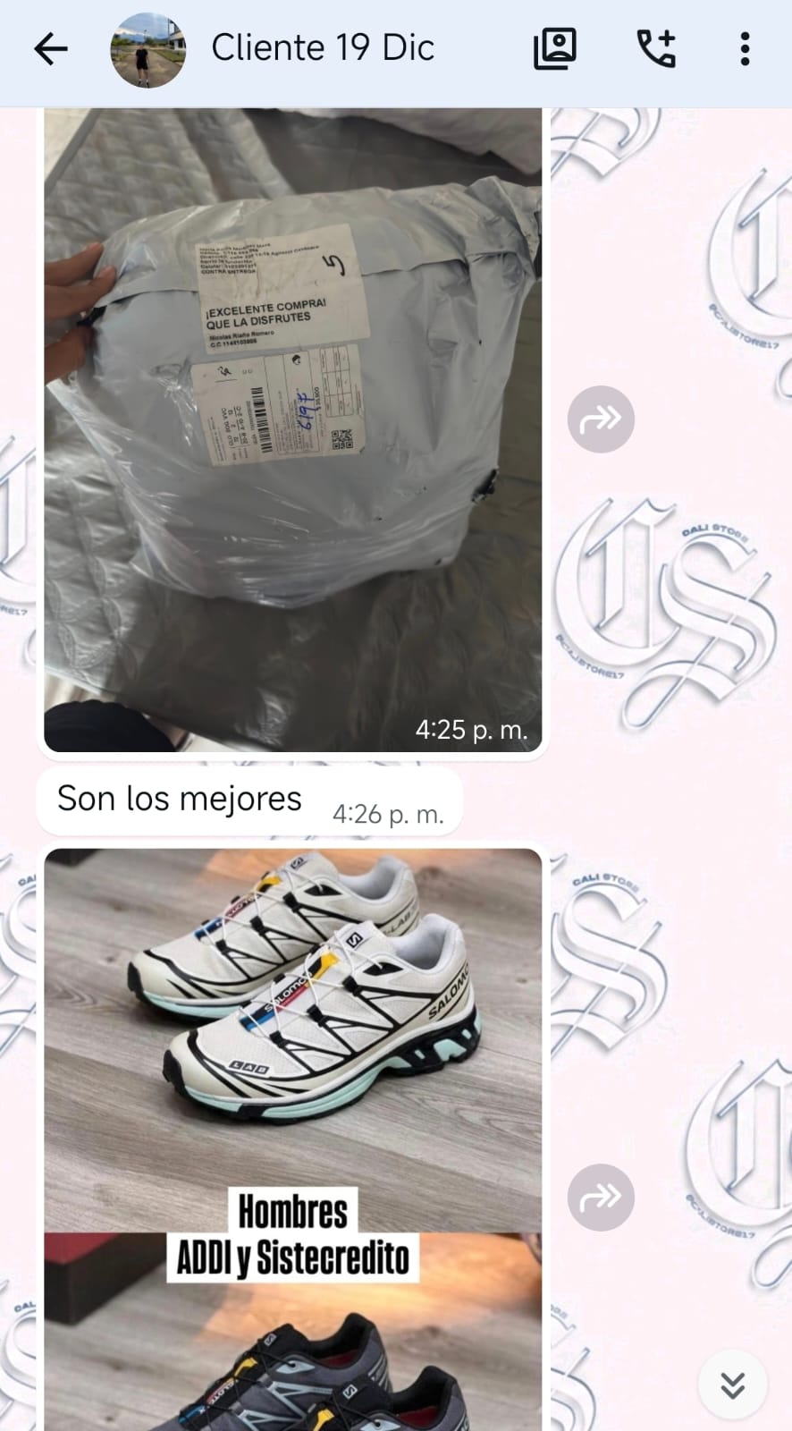 Cliente satisfecho