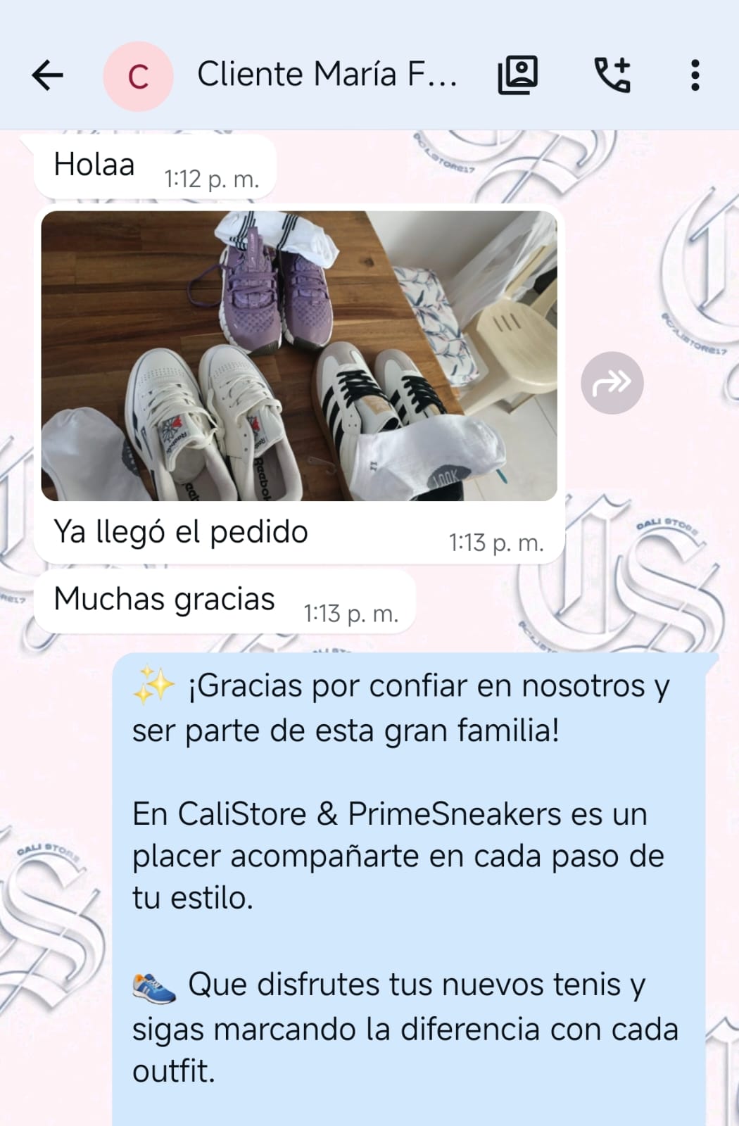 Cliente satisfecho