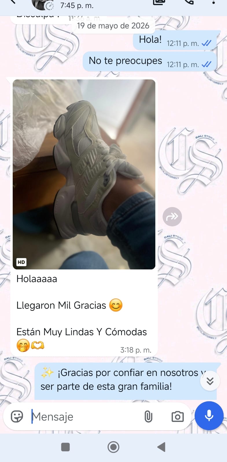 Cliente satisfecho