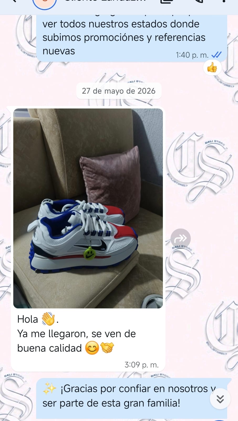 Cliente satisfecho