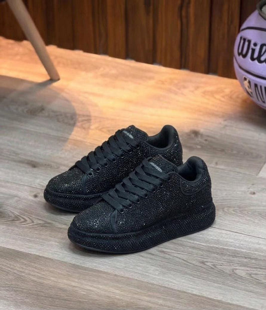 ALEXANDER MCQUEEN NEGRO BRILLANTE