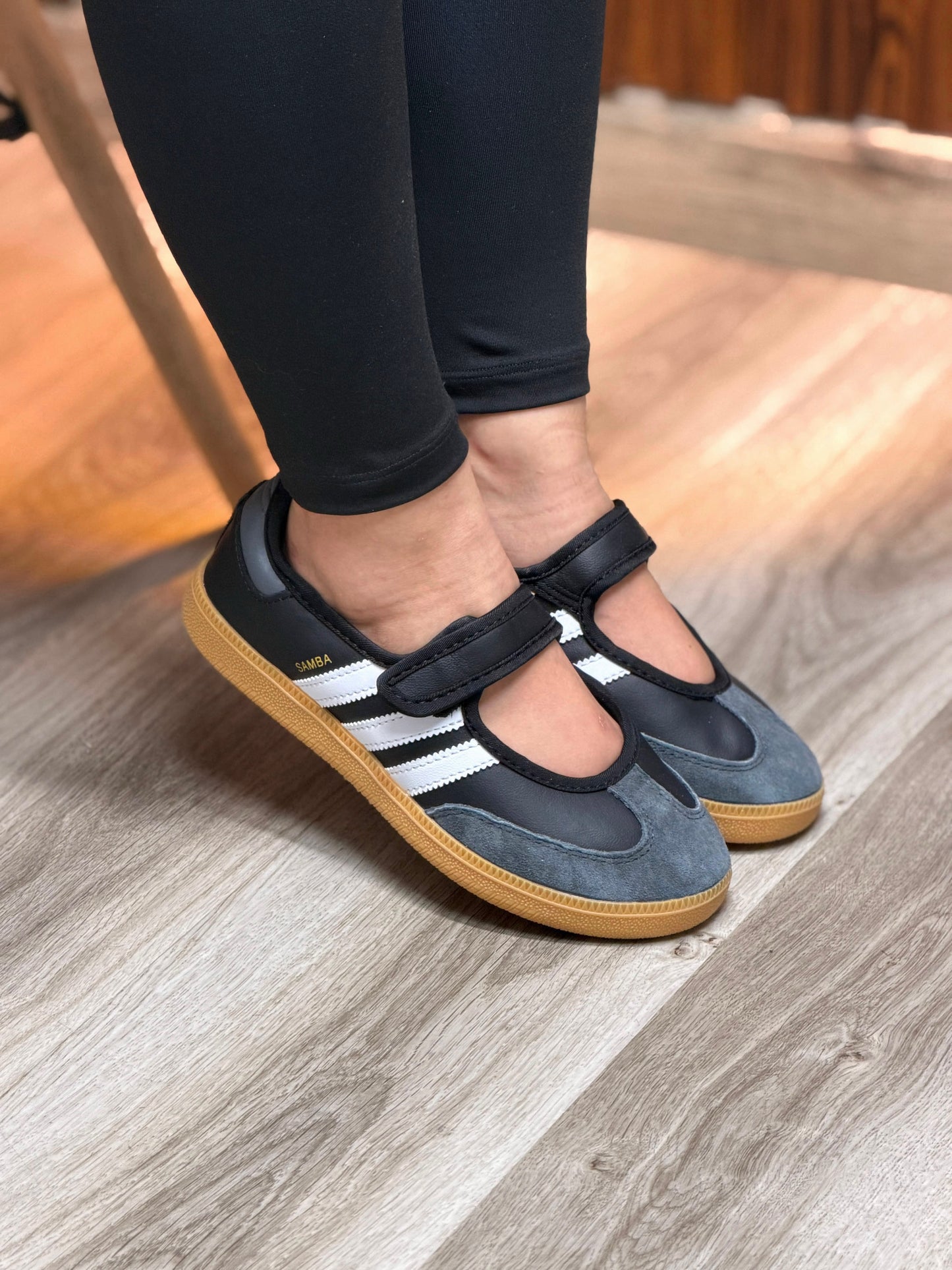 ADIDAS SAMBA MARY JANE NEGRO