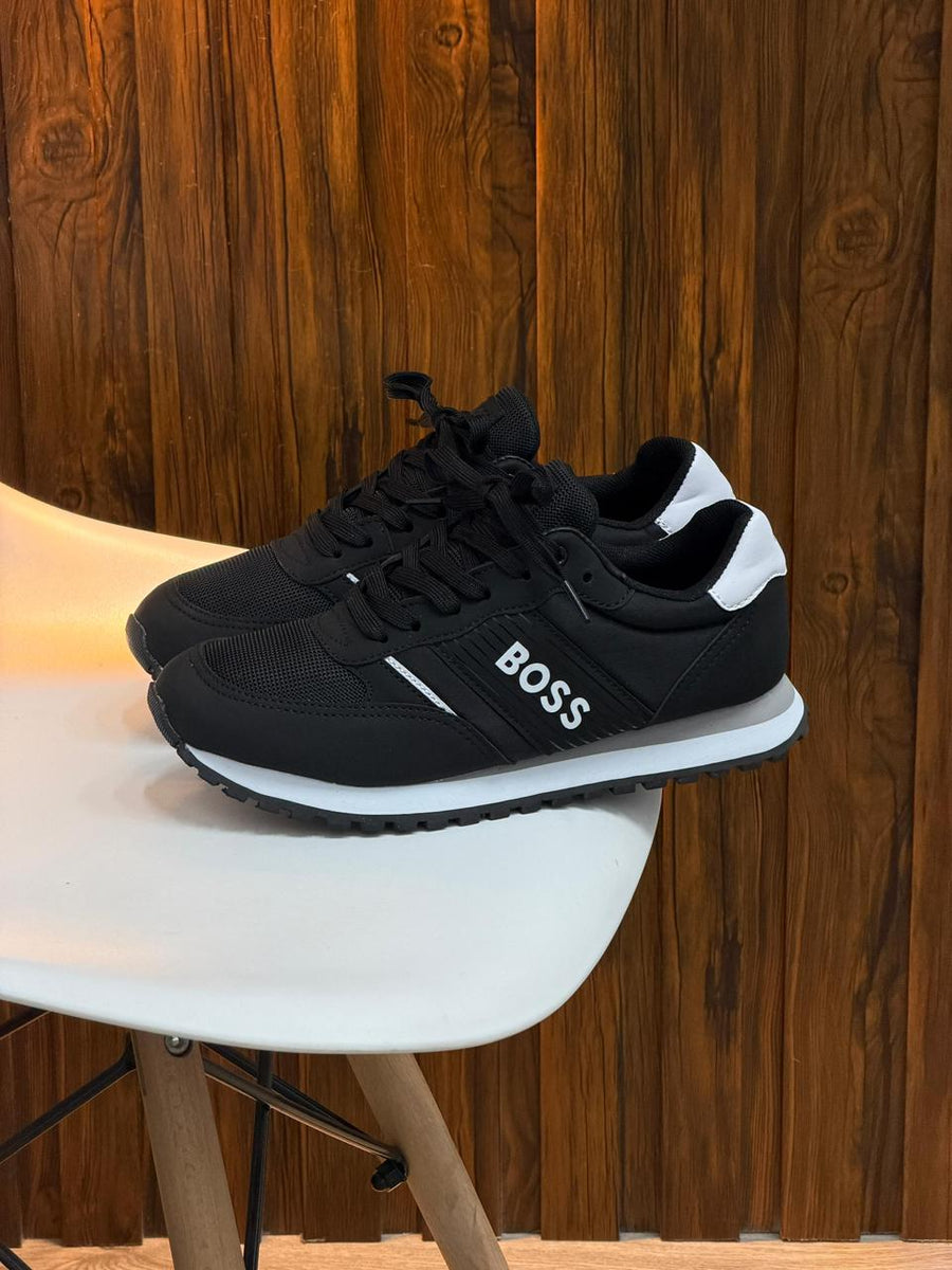 HUGO BOSS NEGRO BLANCO HOMBRE