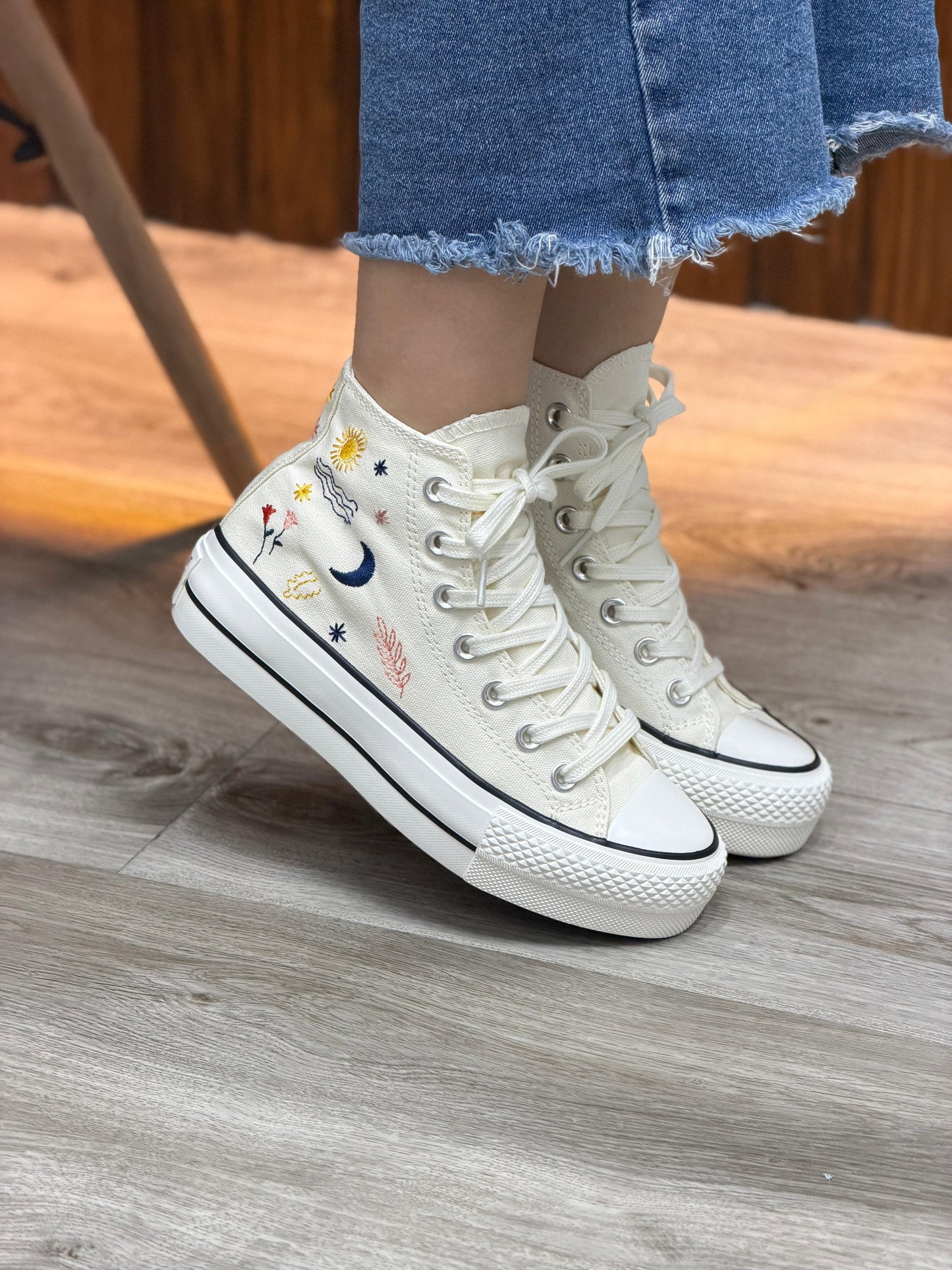 CONVERSE PLATAFORMA | BLANCO
