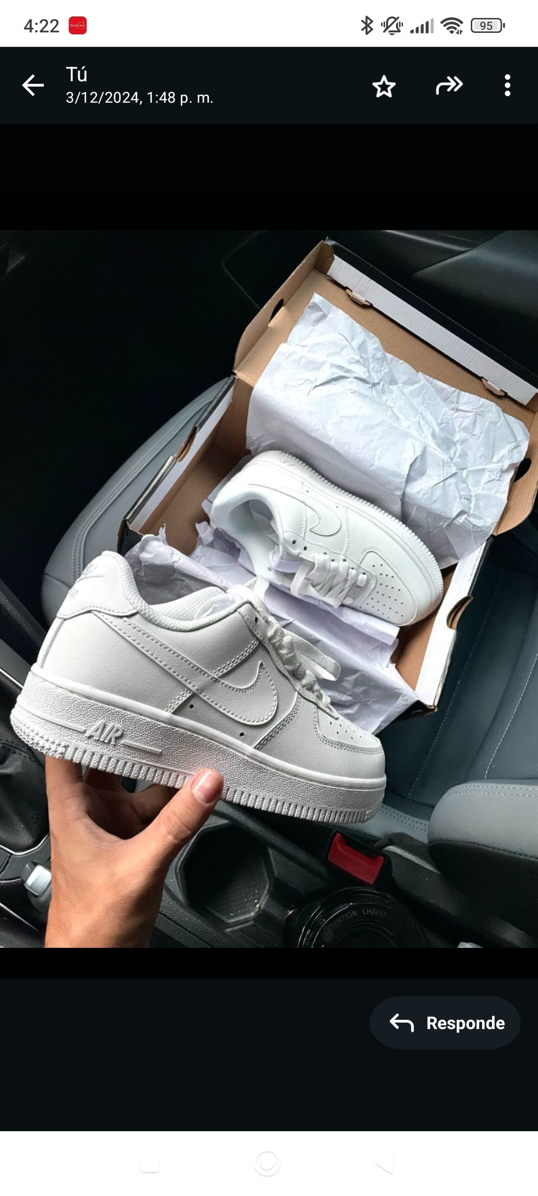 NIKE AIR FORCE ONE CLASICA